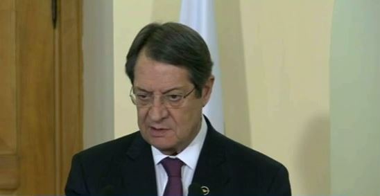 Η δήλωση του Αναστασιάδη για την αεροπειρατεία – ΒΙΝΤΕΟ