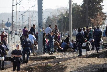 Συμπλοκές προσφύγων στην Ειδομένη
