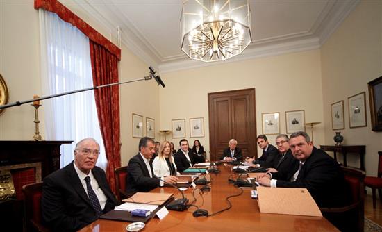 Οι διάλογοι στη σύσκεψη των πολιτικών αρχηγών – ΒΙΝΤΕΟ