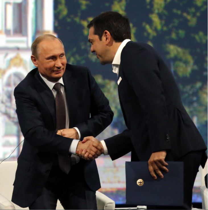 Tηλεφωνική επικοινωνία Τσίπρα – Πούτιν