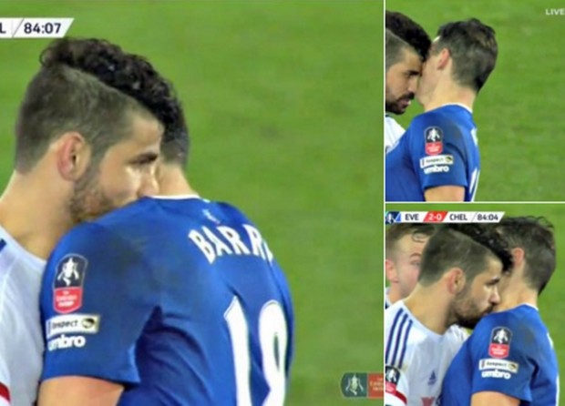 Τον… δάγκωσε ή τον… φίλησε ο Ντιέγκο Κόστα; – ΒΙΝΤΕΟ – ΦΩΤΟ