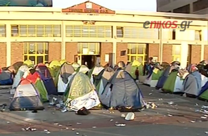 Οι καταστροφές στο λιμάνι του Πειραιά με το πρώτο φως της ημέρας – BINTEO