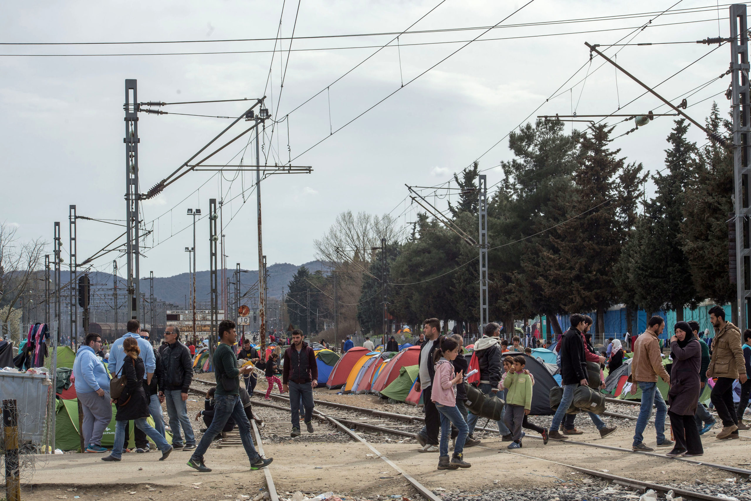 Αναχώρησαν από την Ειδομένη 8 λεωφορεία με πρόσφυγες