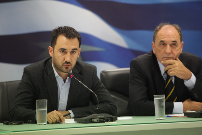 Σταθάκης – Χαρίτσης: Ενημέρωση ευρωβουλευτών για ανάπτυξη και κόκκινα δάνεια