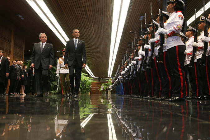 Η ιστορική συνάντηση Κάστρο – Ομπάμα στο Μέγαρο της Επανάστασης – ΒΙΝΤΕΟ