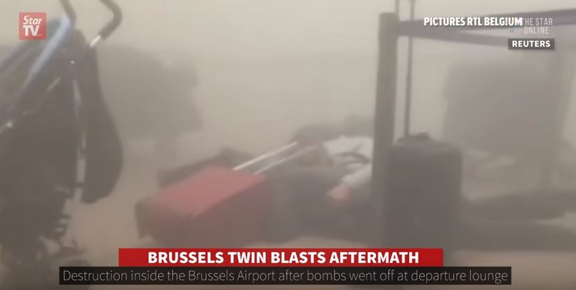 Νέο σοκαριστικό ΒΙΝΤΕΟ μετά τις εκρήξεις στο αεροδρόμιο των Βρυξελλών