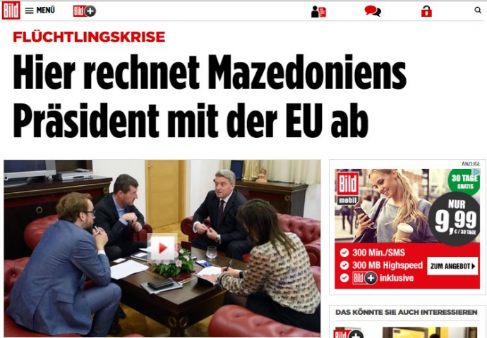 Ο Πρόεδρος των Σκοπίων: Αν δεν είχαμε κλείσει τα σύνορα, θα είχαμε γεμίσει τζιχαντιστές