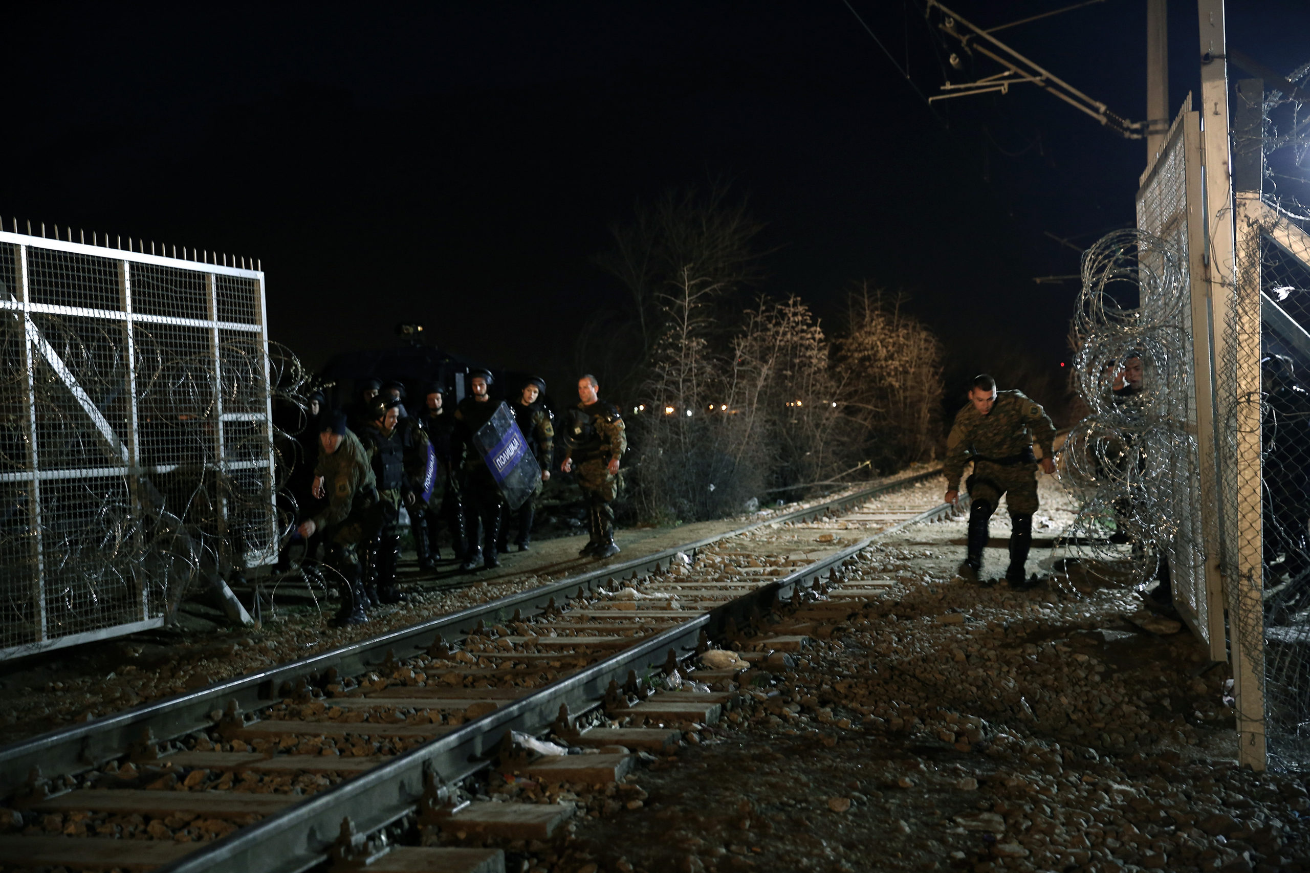 Ειδομένη- Μόλις 170 πρόσφυγες πέρασαν τα σύνορα