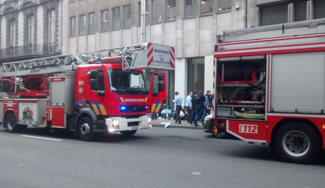 Λίγα μέτρα μακριά από τα γραφεία της Κομισιόν η έκρηξη στο μετρό – ΦΩΤΟ