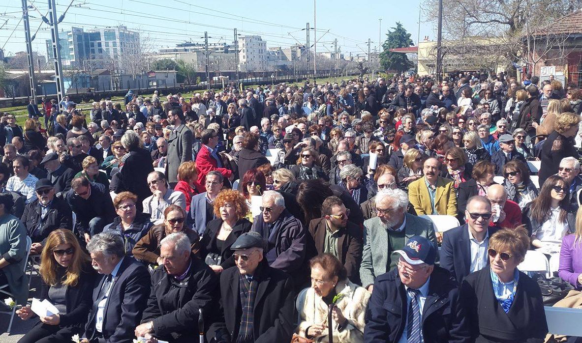“Ποτέ Ξανά” το μήνυμα της πορείας μνήμης για τα θύματα του Ολοκαυτώματος
