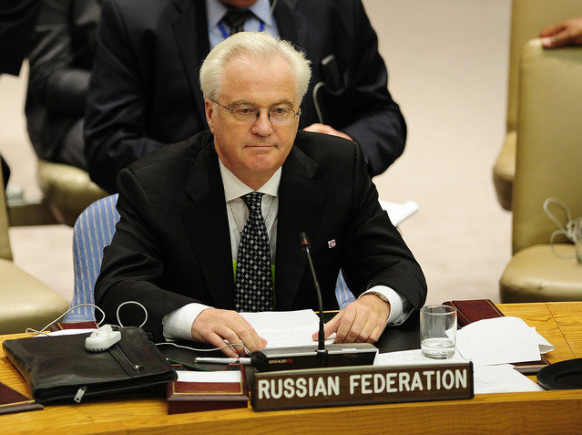 Επιθυμούμε την πολιτική διευθέτηση στη Συρία, ανέφερε ο Ρώσος πρεσβευτής στον ΟΗΕ