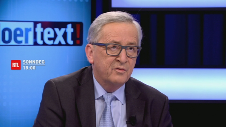 Γιούνκερ στο RTL: Δεν μπορούμε να αφήσουμε μόνη την Ελλάδα
