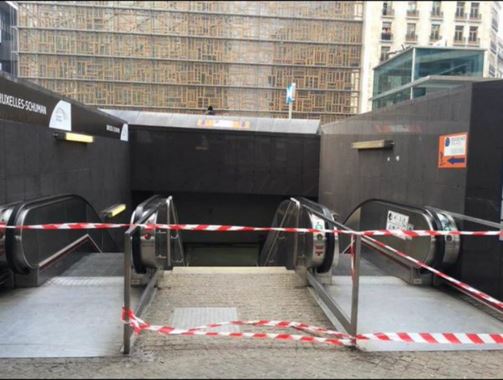 Κλείνουν οι σταθμοί του μετρό στις Βρυξέλλες – ΦΩΤΟ