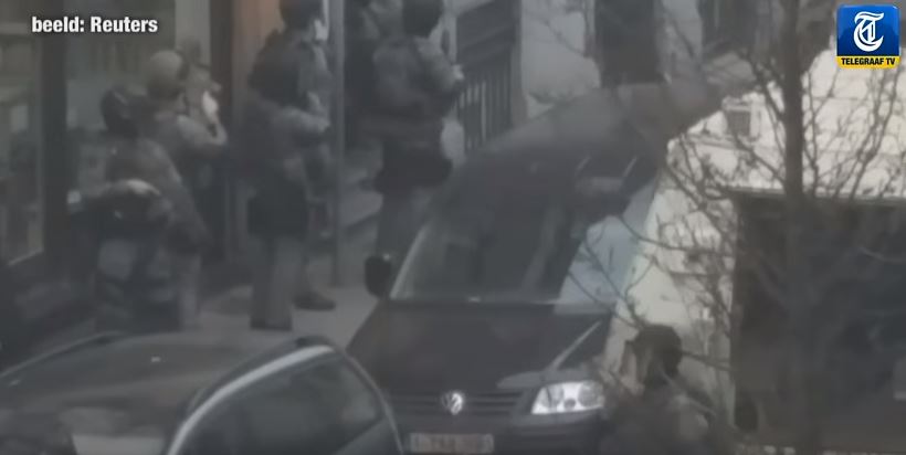 Η στιγμή της σύλληψης του Αμπντεσλάμ – ΒΙΝΤΕΟ