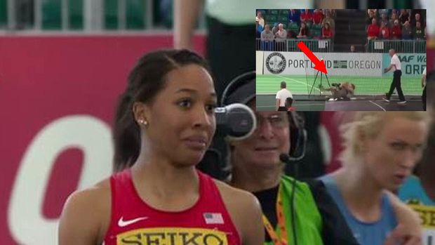 Η σφαίρα της αθλήτριας του πεντάθλου πέτυχε τον… φωτογράφο – BINTEO