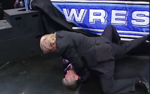 Όταν ο Τραμπ έδερνε στο ρινγκ – ΒΙΝΤΕΟ