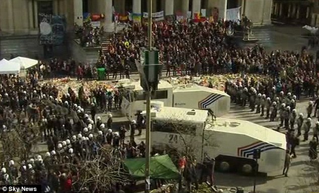 Επεισόδια σε διαδήλωση στις Βρυξέλλες – ΒΙΝΤΕΟ