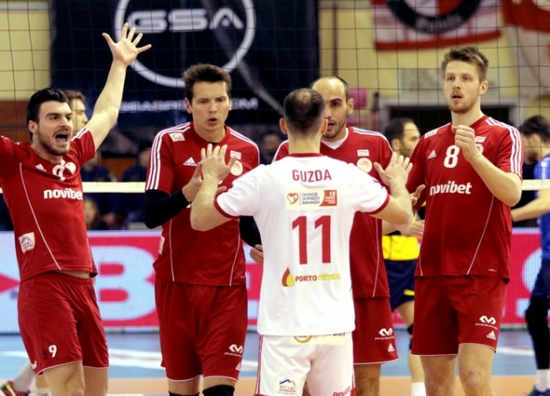 Κυπελλούχος Ελλάδας στο βόλεϊ ο Ολυμπιακός