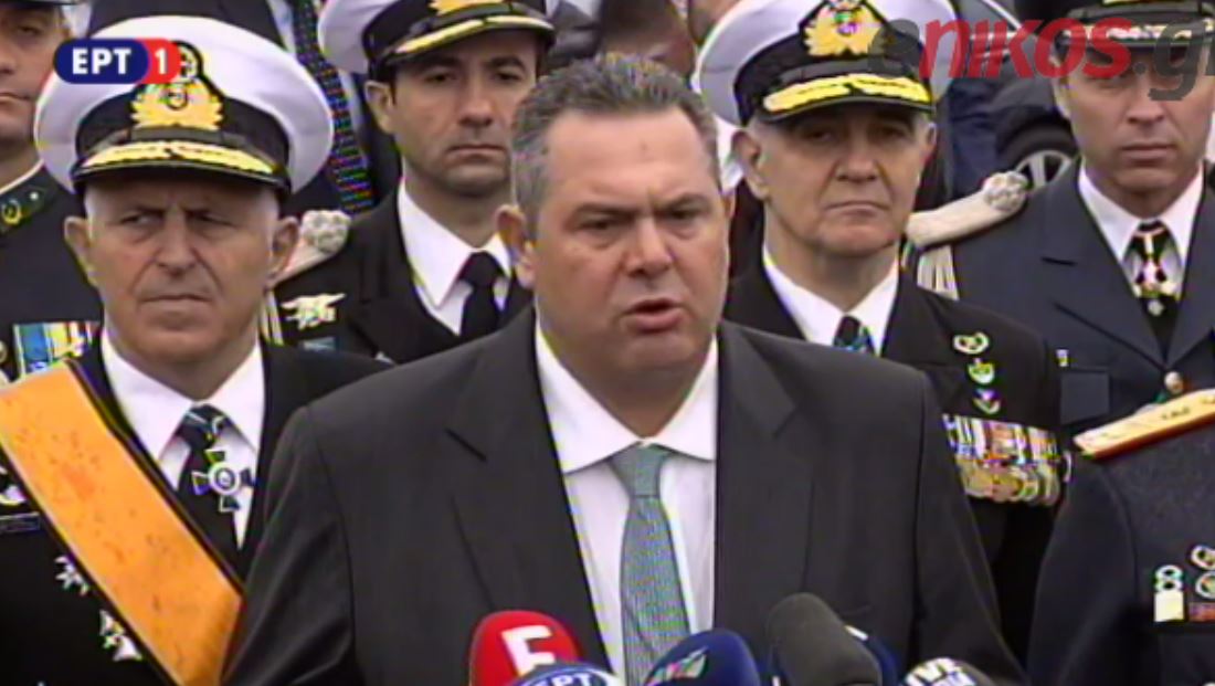 Καμμένος: Οι Ένοπλες Δυνάμεις είναι έτοιμες να αντιμετωπίσουν κάθε πρόκληση – ΒΙΝΤΕΟ