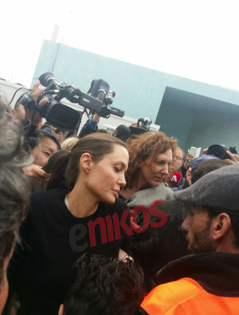 Στην Μυτιλήνη σήμερα η Τζολί