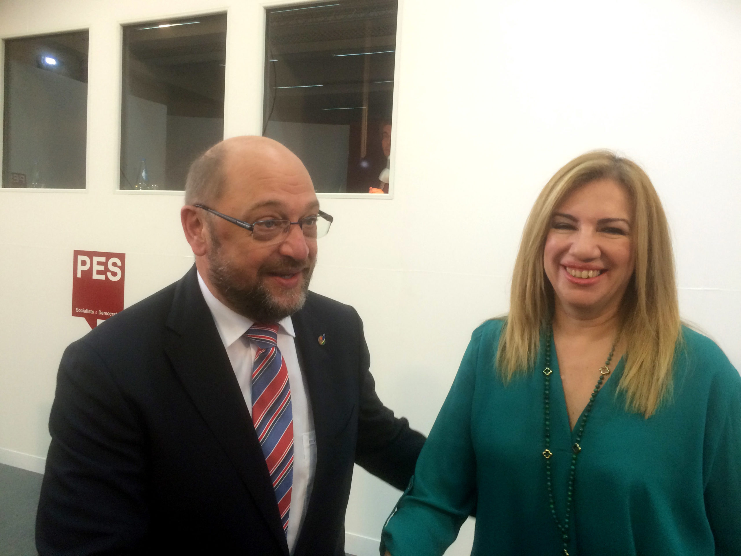 Με τον Μάρτιν Σουλτς συναντήθηκε η Γεννηματά