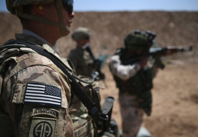 Αμερικανοί πεζοναύτες αποβιβάστηκαν στο Ιράκ