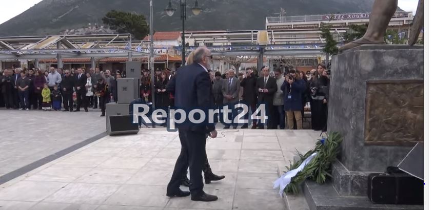 Ένταση στην Αρεόπολη – Αποδοκίμασαν τον Κουρουμπλή και τον Γεωργιάδη – ΒΙΝΤΕΟ