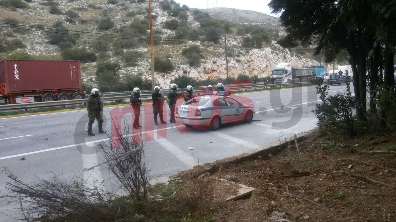 Ταυτοποιήθηκαν τρία άτομα από τα επεισόδια με τους αγρότες στο Χαϊδάρι