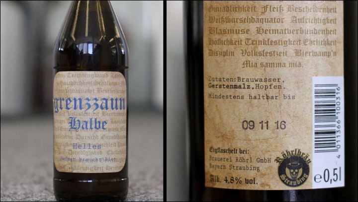 Μπύρα που ονομάζεται “Συνοριακός Φράχτης” προκάλεσε σάλο στην Βαυαρία