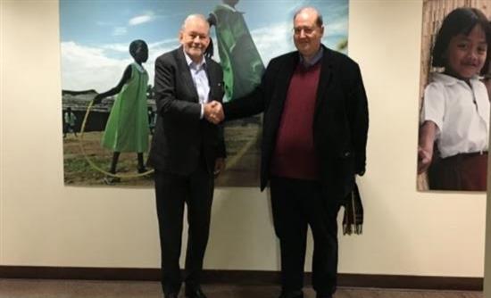 Συνάντηση Φίλη με τον επικεφαλής της UNICEF στη Νέα Υόρκη