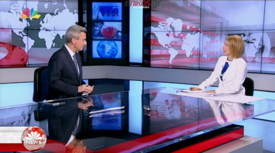 Ο Νίκος Χατζηνικολάου για την επίσκεψη της Τζολί στην Ελλάδα – ΒΙΝΤΕΟ