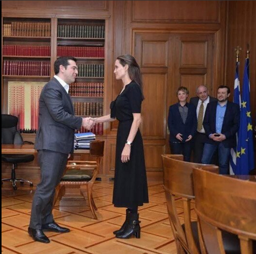 Τι είπε ο Τσίπρας στην Τζολί στο Μαξίμου – ΒΙΝΤΕΟ