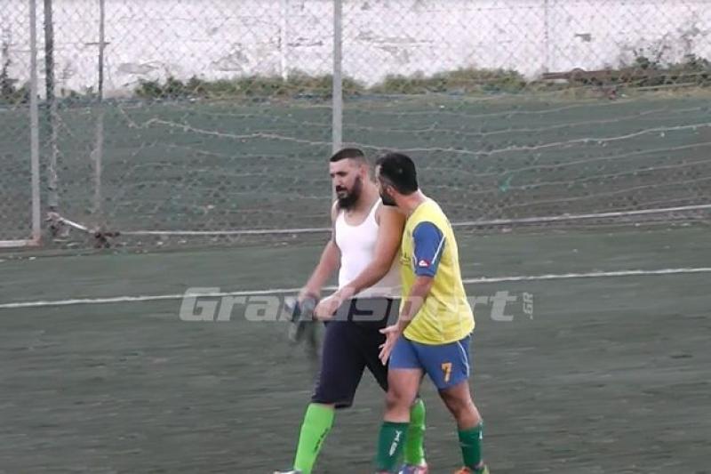 Κρήτη: Ο τερματοφύλακας τα “βρόντηξε” και… έφυγε εν ώρα αγώνα – ΦΩΤΟ