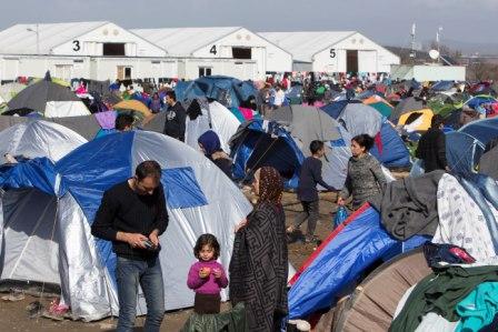 Χαοτική η κατάσταση στην Ειδομένη – ΦΩΤΟ
