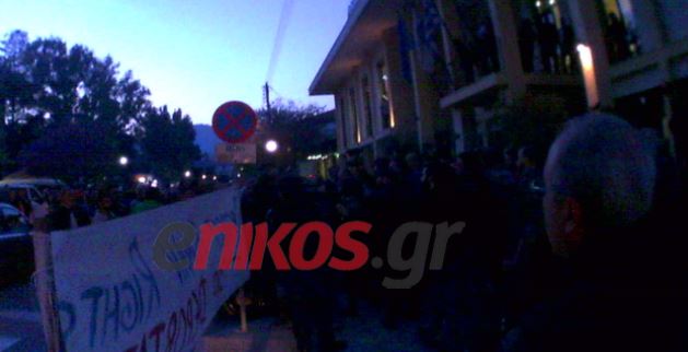 Νέο βίντεο από τα επεισόδια στη Χίο – ΒΙΝΤΕΟ