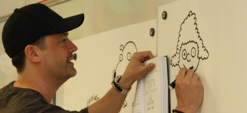 Ο ελληνικής καταγωγής δικηγόρος που έγινε διάσημος σκιτσογράφος