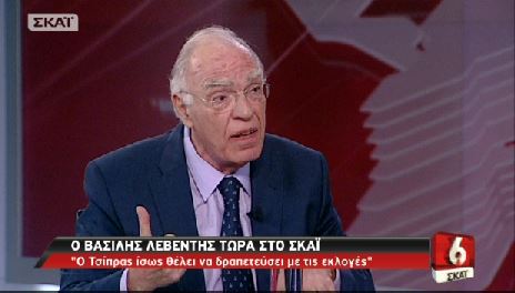 Λεβέντης: Ο Τσίπρας ίσως θέλει να δραπετεύσει με εκλογές – ΒΙΝΤΕΟ