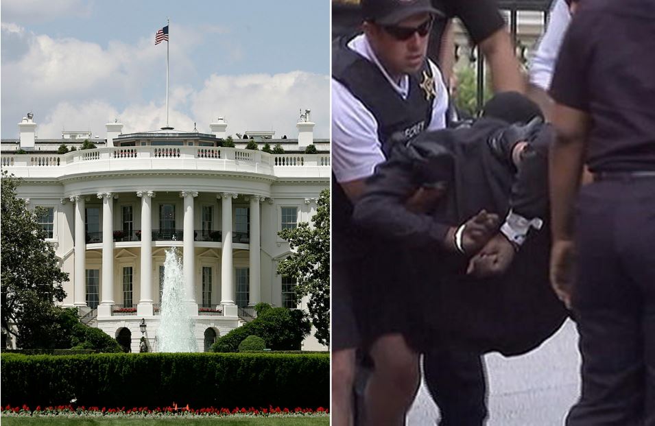 Έκανε ληστεία και πήδηξε τον φράχτη του Λευκού Οίκου – ΦΩΤΟ