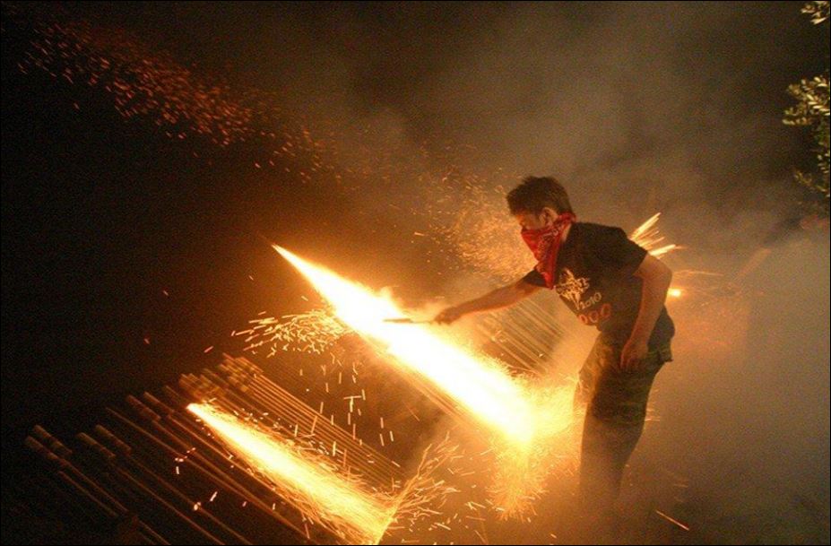 Σε κρίση και ο ρουκετοπόλεμος στη Χίο – ΒΙΝΤΕΟ