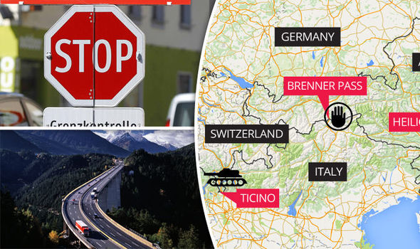 Express: Ο χάρτης που δείχνει ότι η Συνθήκη Σένγκεν καταρρέει – ΦΩΤΟ