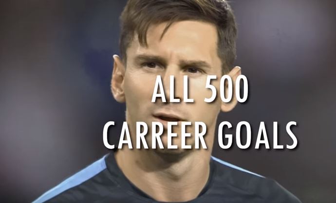 Ένα ΒΙΝΤΕΟ ποδοσφαιρικής μαγείας – Τα 500 γκολ του Μέσι