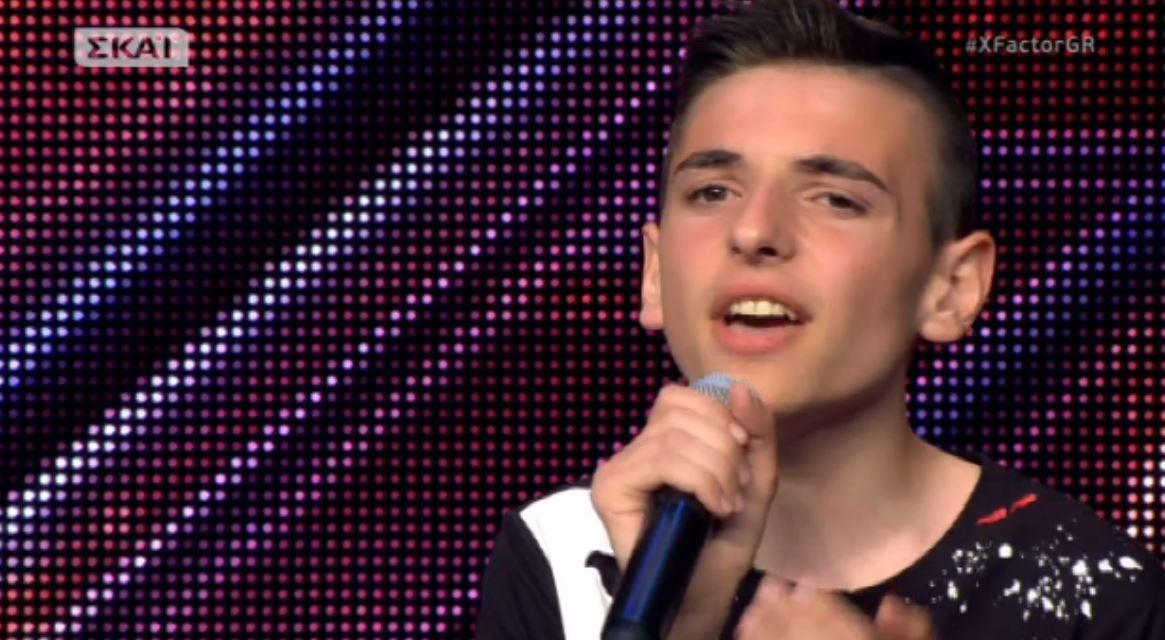 O 16χρονος που συγκίνησε το “X-Factor” – ΒΙΝΤΕΟ