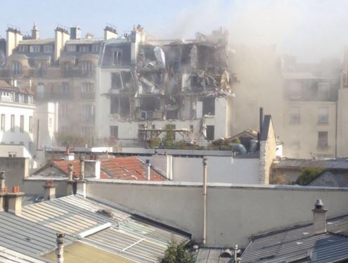 Ισχυρή έκρηξη στο κέντρο του Παρισιού – ΤΩΡΑ