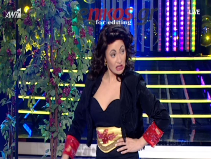 Η Αποστολία Ζώη μιμήθηκε την Άντζελα Δημητρίου – ΒΙΝΤΕΟ