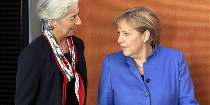 Συνάντηση Μέρκελ – Λαγκάρντ στο Βερολίνο – BINTEO