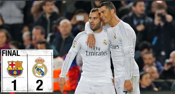 Μπαρτσελόνα – Ρεάλ Μαδρίτης 1 – 2 (ΤΕΛΙΚΟ)