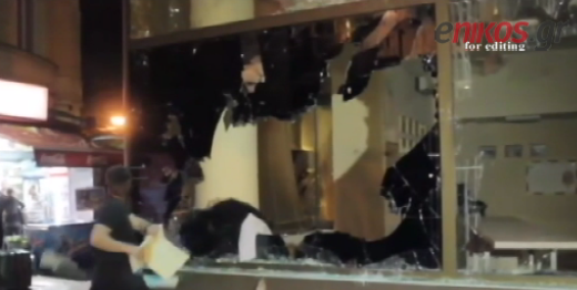 Επεισόδια στα Σκόπια – Έσπασαν το γραφείο του Προέδρου Ιβάνοφ – ΒΙΝΤΕΟ