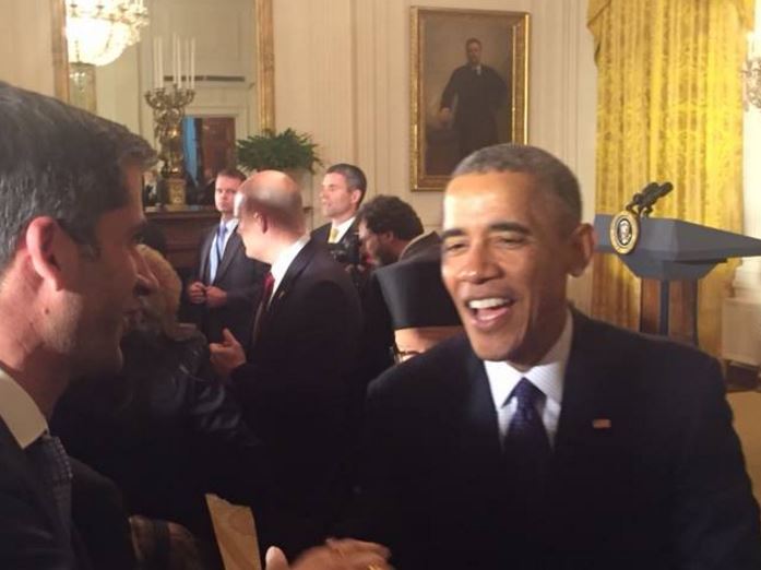 Τα κομπλιμέντα του Ομπάμα στον Μπακογιάνη – ΒΙΝΤΕΟ