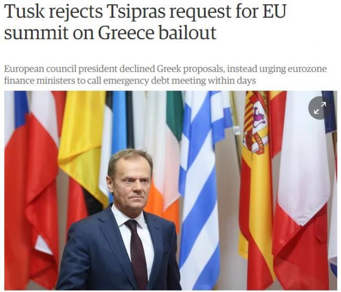Guardian: Η Ελλάδα επιστρέφει αποδυναμωμένη στις διαπραγματεύσεις