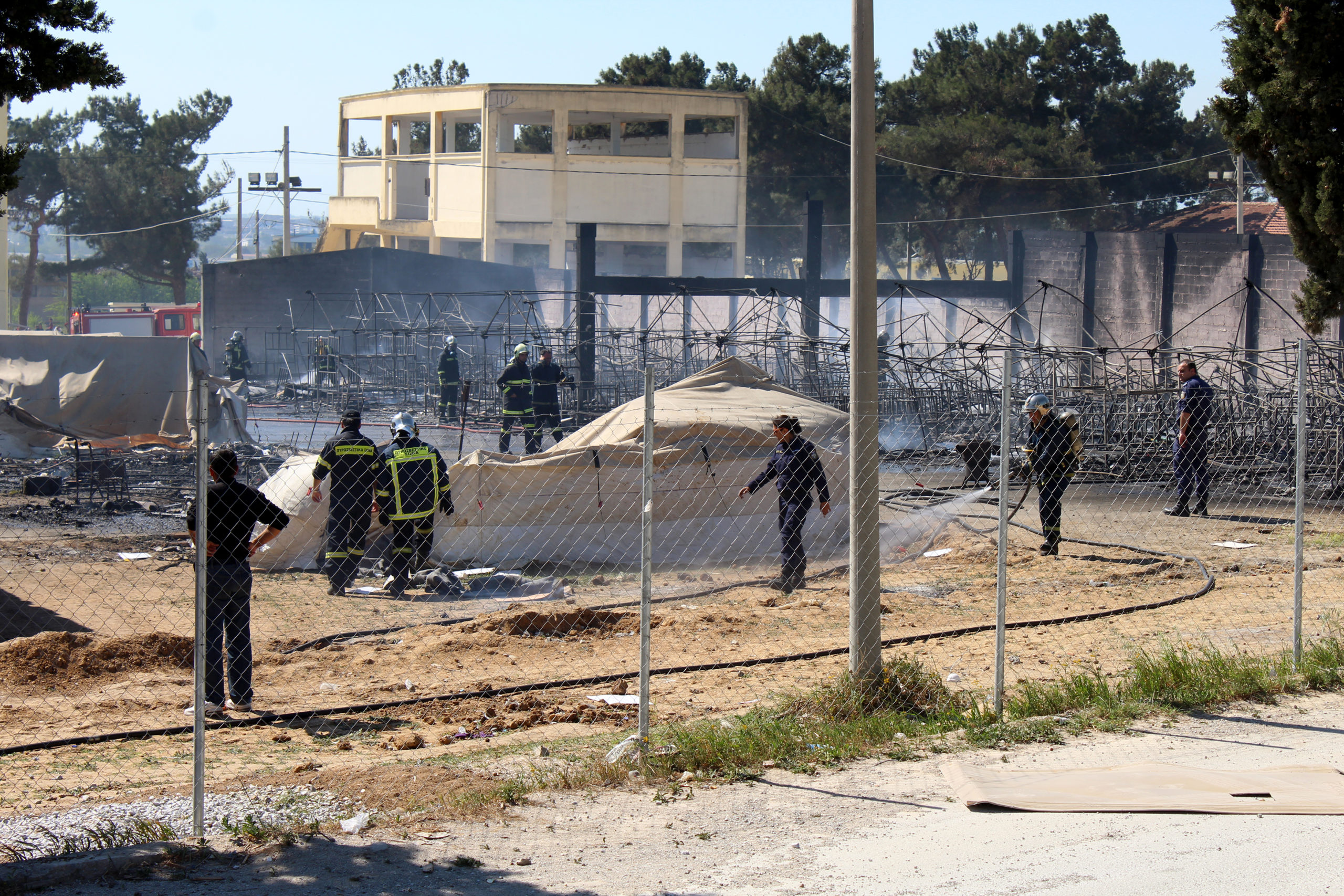 Στο νοσοκομείο διακομίστηκαν τρεις πρόσφυγες από τα Διαβατά
